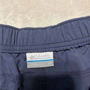 Columbia Men's Athletic Shorts - Navy Blue #2